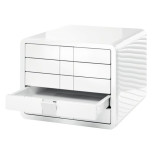 Zestaw 5 szufladek HAN iBox, ABS, A4, biały