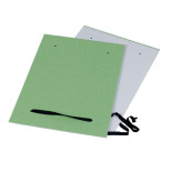 Fascykuła DONAU z etykietą, tektura/PP, A4, mix kolorów