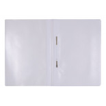 Skoroszyt OFFICE PRODUCTS, PP, A4, miękki, 100/170mikr., biały