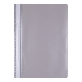 Skoroszyt OFFICE PRODUCTS, PP, A4, miękki, 100/170mikr., szary