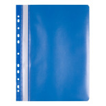 Skoroszyt OFFICE PRODUCTS, PP, A4, miękki, 100/170mikr., wpinany, niebieski