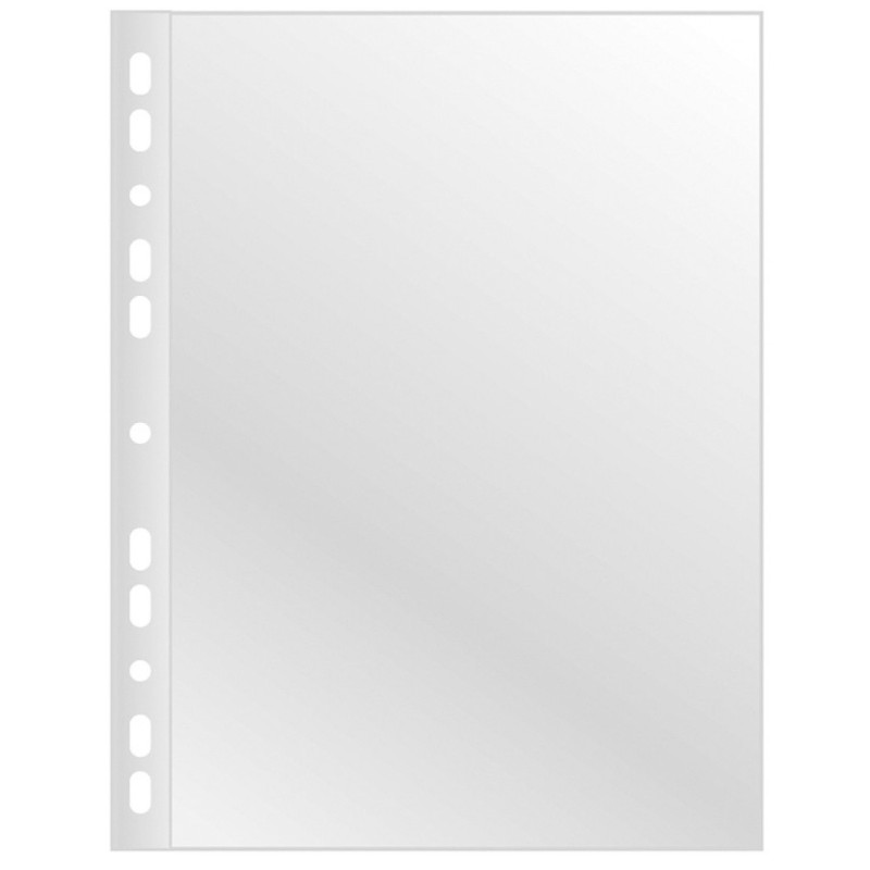 Koszulki na dokumenty Q-CONNECT, PP, A4, krystal, 120mikr., 100szt., w pudełku