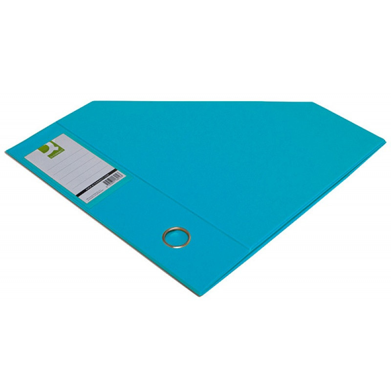 Pojemnik na dokumenty Q-CONNECT, PVC, A4/76, jasnoniebieski