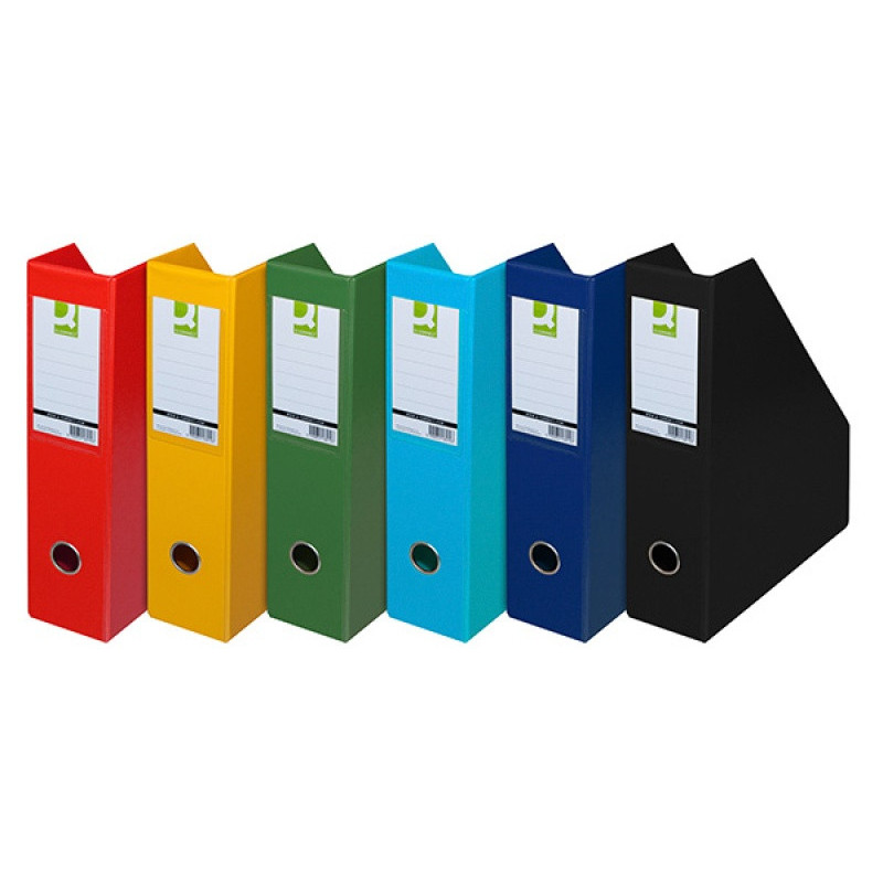 Pojemnik na dokumenty Q-CONNECT, PVC, A4/76, zielony