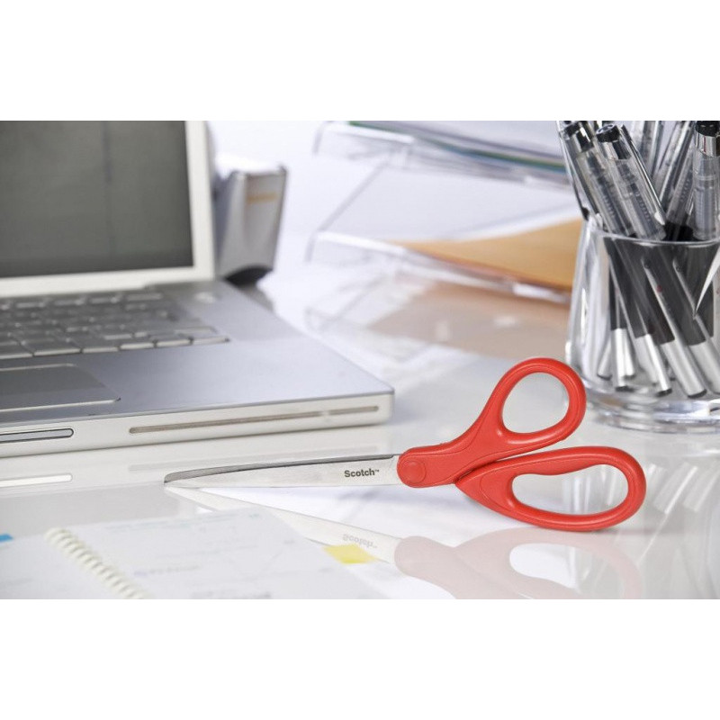 Nożyczki biurowe SCOTCH® (14075-MI), dla studentów, 18cm, mix kolorów