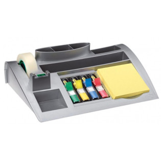 Organizer SCOTCH® (C50), srebrny, taśma, zakładki, bloczek GRATIS