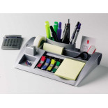Organizer SCOTCH® (C50), srebrny, taśma, zakładki, bloczek GRATIS
