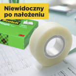 Taśma biurowa SCOTCH® Magic™ (810), matowa, 19mm, 33m