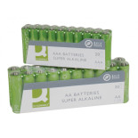 Baterie super-alkaliczne Q-CONNECT AAA, LR03, 1,5V, 20szt.