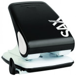 Dziurkacz SAXDesign 518 paperbox, dziurkuje do 40 kartek, czarny