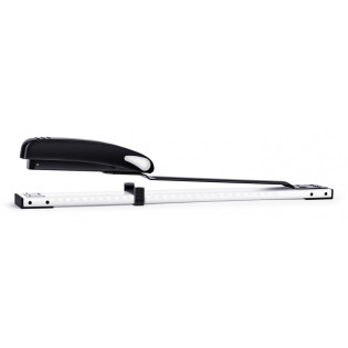 Zszywacz SAXDesign 449 paperbox, zszywa do 20 kartek, długie ramię, czarny