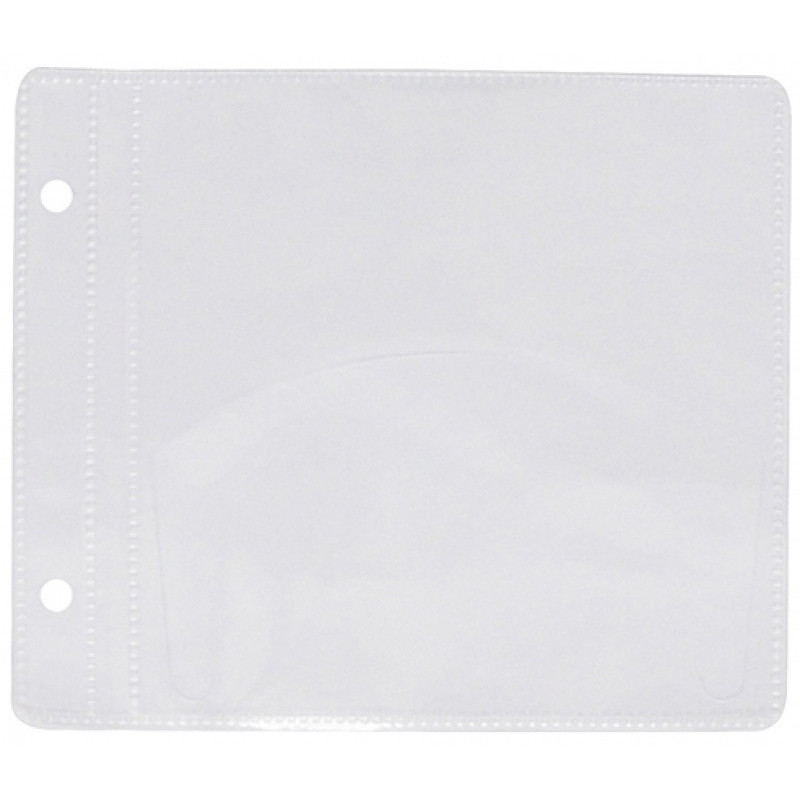 Koperty na płyty CD/DVD OFFICE PRODUCTS, do wpinania, PP, 10szt., transparentny