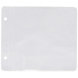 Koperty na płyty CD/DVD OFFICE PRODUCTS, do wpinania, PP, 10szt., transparentny