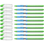 Długopis SCHNEIDER Slider Basic, XB, jasnozielony