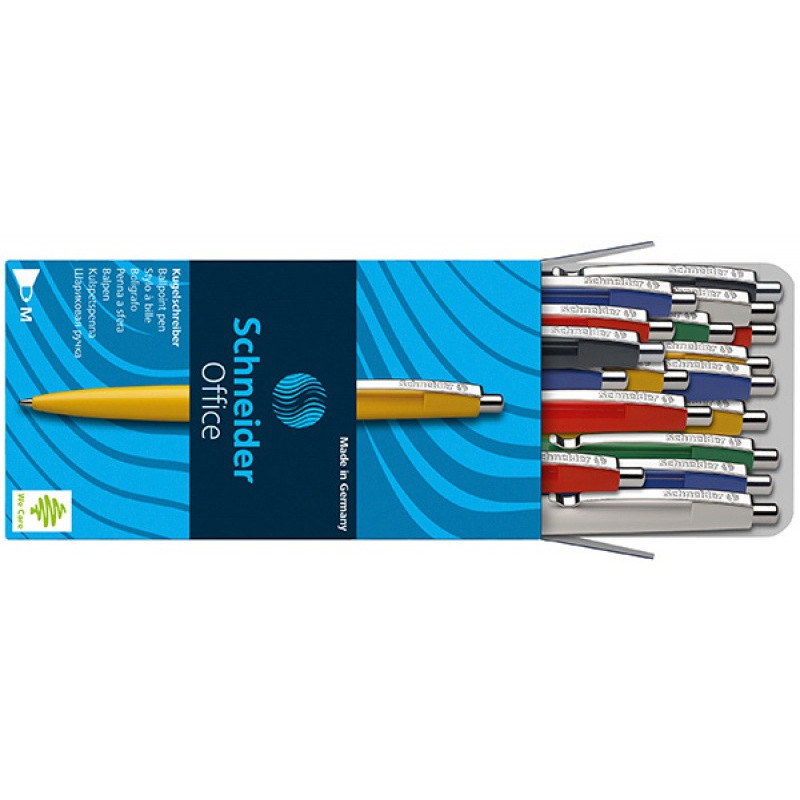 Długopis automatyczny SCHNEIDER Office, M, miks kolorów