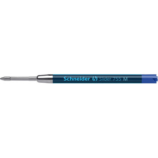 Wkład Slider 755 do długopisu SCHNEIDER , M, format G2, niebieski