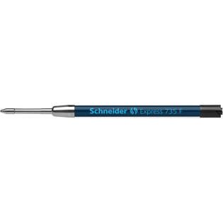 Wkład Express 735 do długopisu SCHNEIDER , F, format G2, czarny