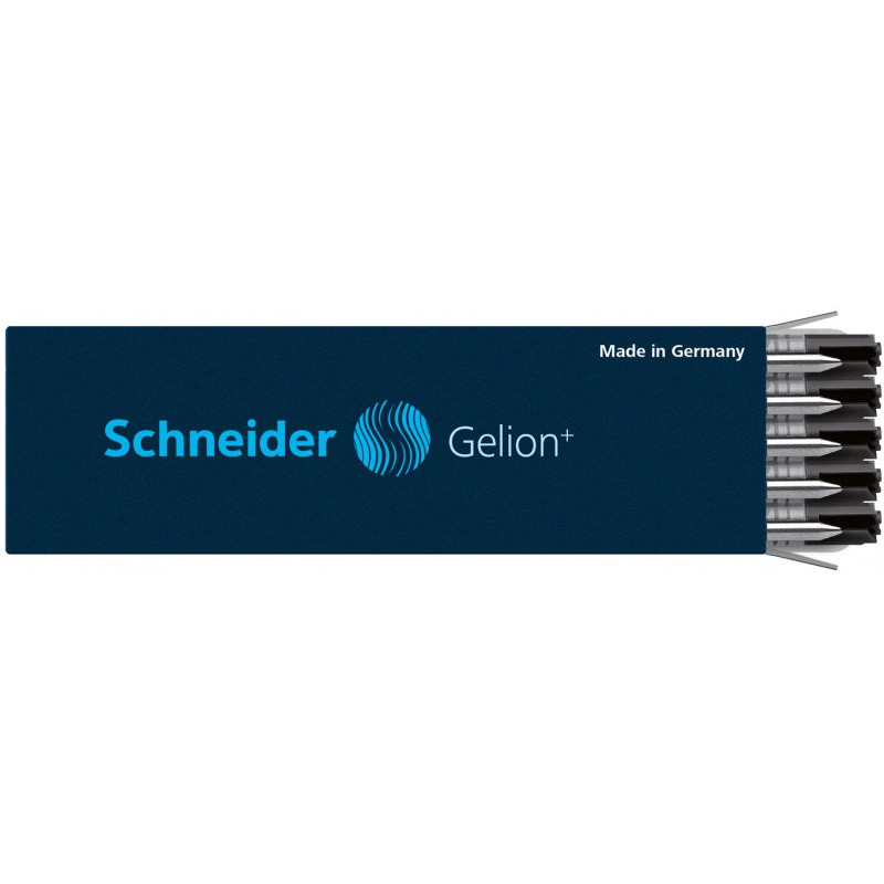 Wkład Gelion+ do długopisu SCHNEIDER, format G2, czarny