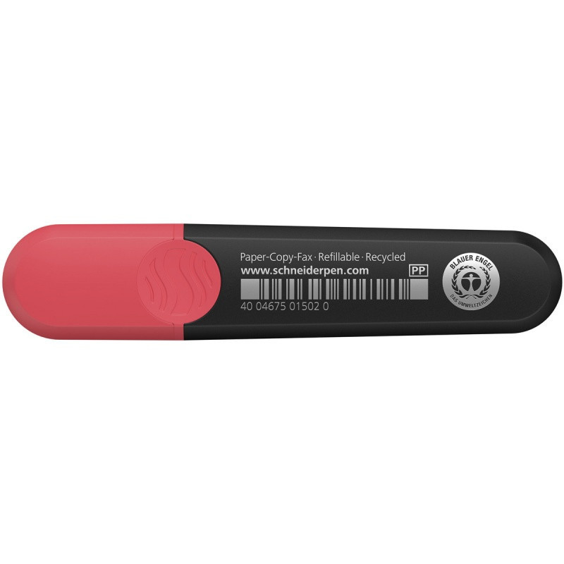 Zakreślacz SCHNEIDER Job, 1-5 mm, czerwony