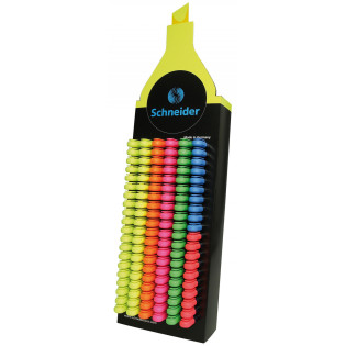 Display zakreślaczy SCHNEIDER Job, 1-5 mm, 120 szt., miks kolorów