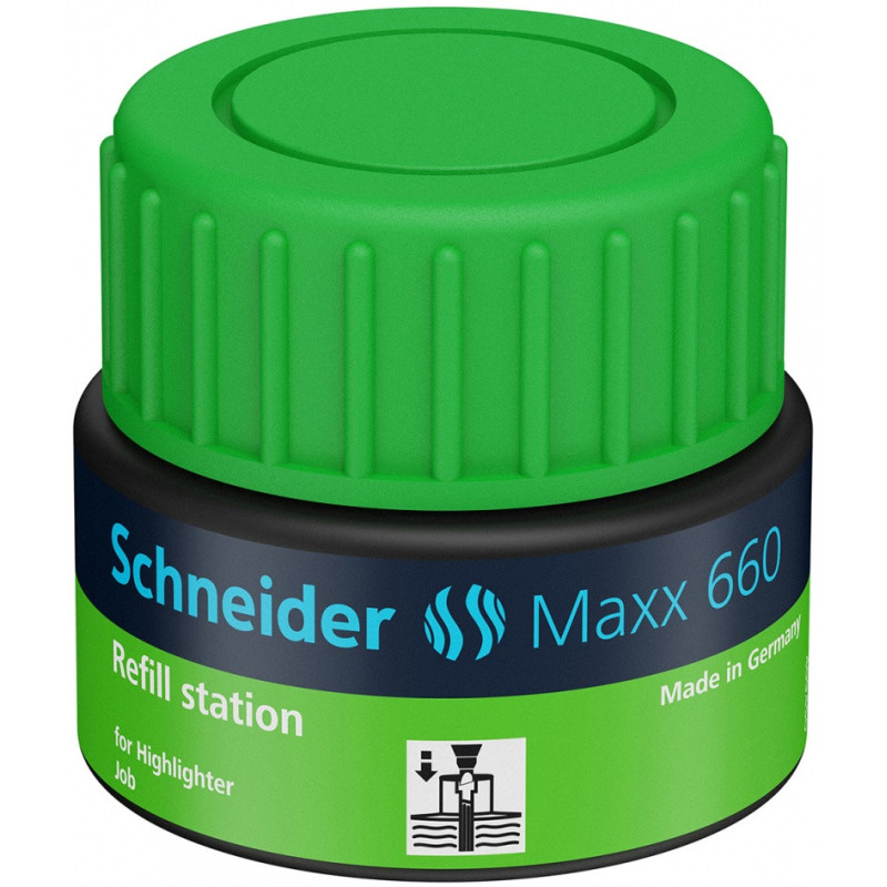 Stacja uzupełniająca SCHNEIDER Maxx 660, 30 ml, zielony