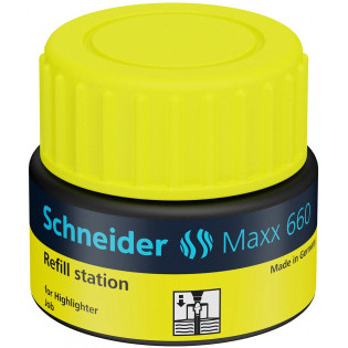 Stacja uzupełniająca SCHNEIDER Maxx 660, 30 ml, żółty