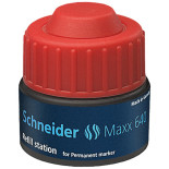 Stacja uzupełniająca SCHNEIDER Maxx 640, 30 ml, czerwony