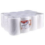 Ręczniki w roli celulozowe OFFICE PRODUCTS Mini, 2-warstwowe, 50m, 12szt., białe