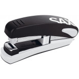Zszywacz SAXDesign 539, zszywa do 30 kartek, na płasko, czarny