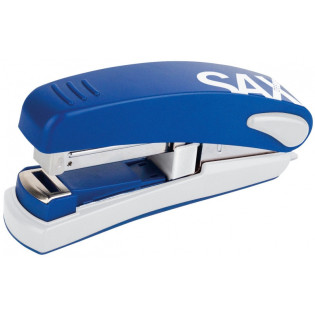Zszywacz SAXDesign 539, zszywa do 30 kartek, na płasko, niebieski