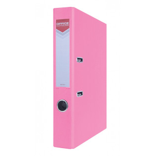 Segregator OFFICE PRODUCTS Officer, PP, A4/55mm, różowy