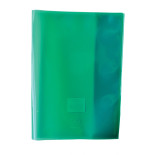 Okładka na zeszyt GIMBOO, krystaliczna, A5, 150mikr., zielona