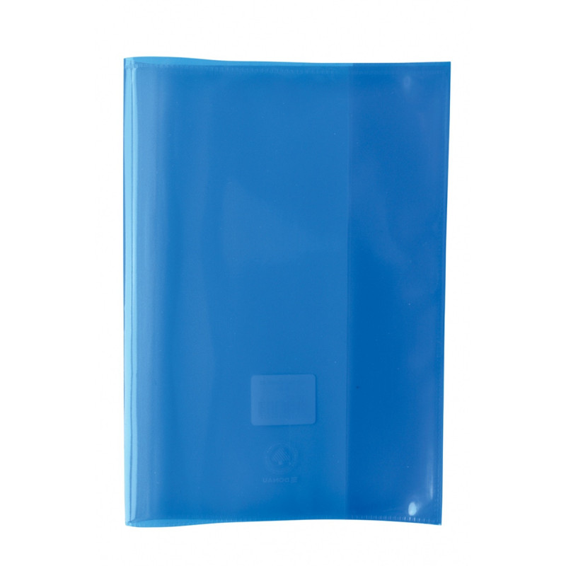 Okładka na zeszyt GIMBOO, krystaliczna, A4, 150mikr., niebieska