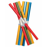 Okładka na książki GIMBOO w rolce, PP, 65mikr., 40x180cm, mix kolorów