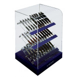 Display długopisów PENAC D19 ACRYL VITRINE, 30szt., mix kolorów