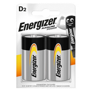 Bateria ENERGIZER Alkaline Power, D, LR20, 1,5V, 2szt.