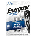 Bateria ENERGIZER Ultimate Lithium, AA, L91, 1,5V, 2szt.