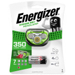 Latarka czołowa ENERGIZER Vision HD Plus Headlight + 3szt. baterii AAA, czarna