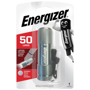 Latarka ENERGIZER Metal Led, srebrna