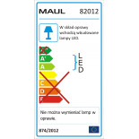 Lampka LED na biurko MAULpuck, 5W, składana, biała