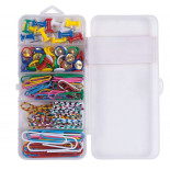 Zestaw biurowy (pinezki i spinacze) OFFICE PRODUCTS, mix 135szt.