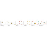 Folia prezentowa FOLIA PAPER, 70x250cm, w rolce, transparentne wzory