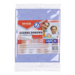 Ścierka domowa OFFICE PRODUCTS, wiskoza 70%, gr. 80g/mkg, 32x38cm, 3szt., mix kolorów