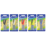Zszywacz KANGARO Mini-10/Y2+zszywki, zszywa do 10 kartek, blister, mix kolorów