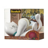 Dyspenser do taśm Scotch® w kształcie kotka (C39 KITTY), taśma GRATIS