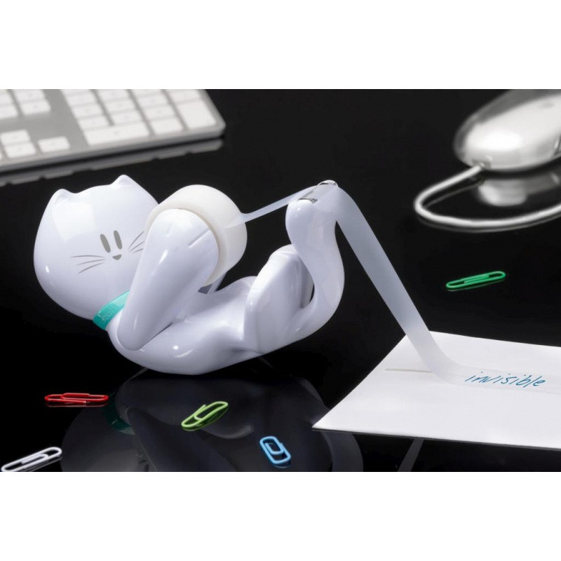 Dyspenser do taśm Scotch® w kształcie kotka (C39 KITTY), taśma GRATIS