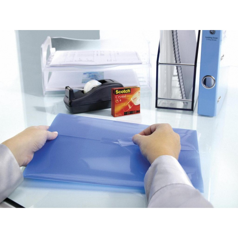 Taśma biurowa SCOTCH® Crystal Clear (600), transparentna, 19mm, 10m