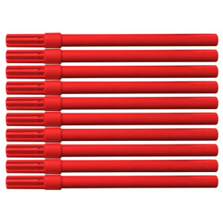 Flamaster biurowy OFFICE PRODUCTS, 10szt., czerwony