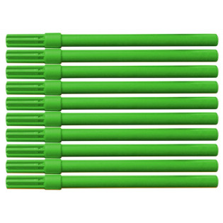 Flamaster biurowy OFFICE PRODUCTS, 10szt., zielony