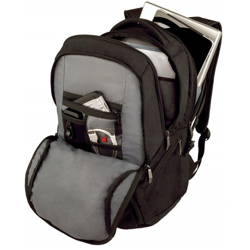 Plecak WENGER Transit, 16", 350x460x270mm, czarny